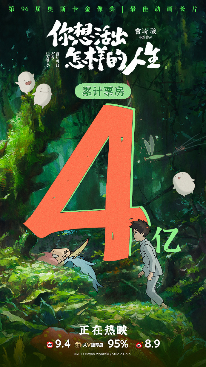 票房突破4亿！电影《你想活出怎样的人生》在清明档大获成功