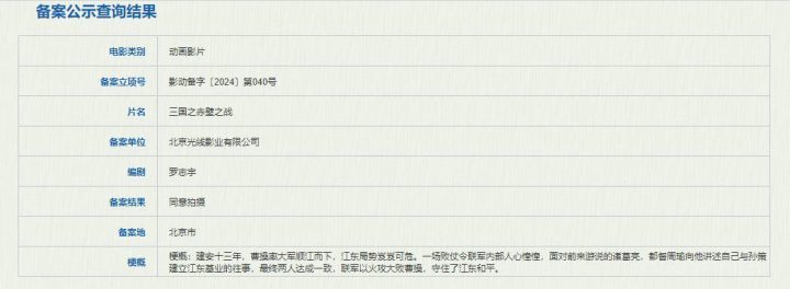 打开名著经典：《三国之赤壁之战》动画化立项 -1