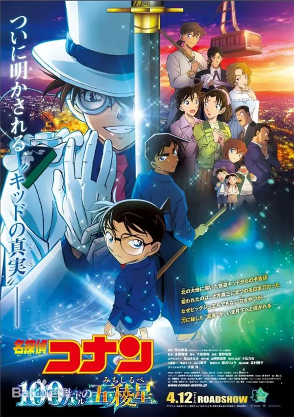 《名侦探柯南：百万美元的五稜星》曝光重磅剧情！新一和基德原来是亲密堂兄弟 -2