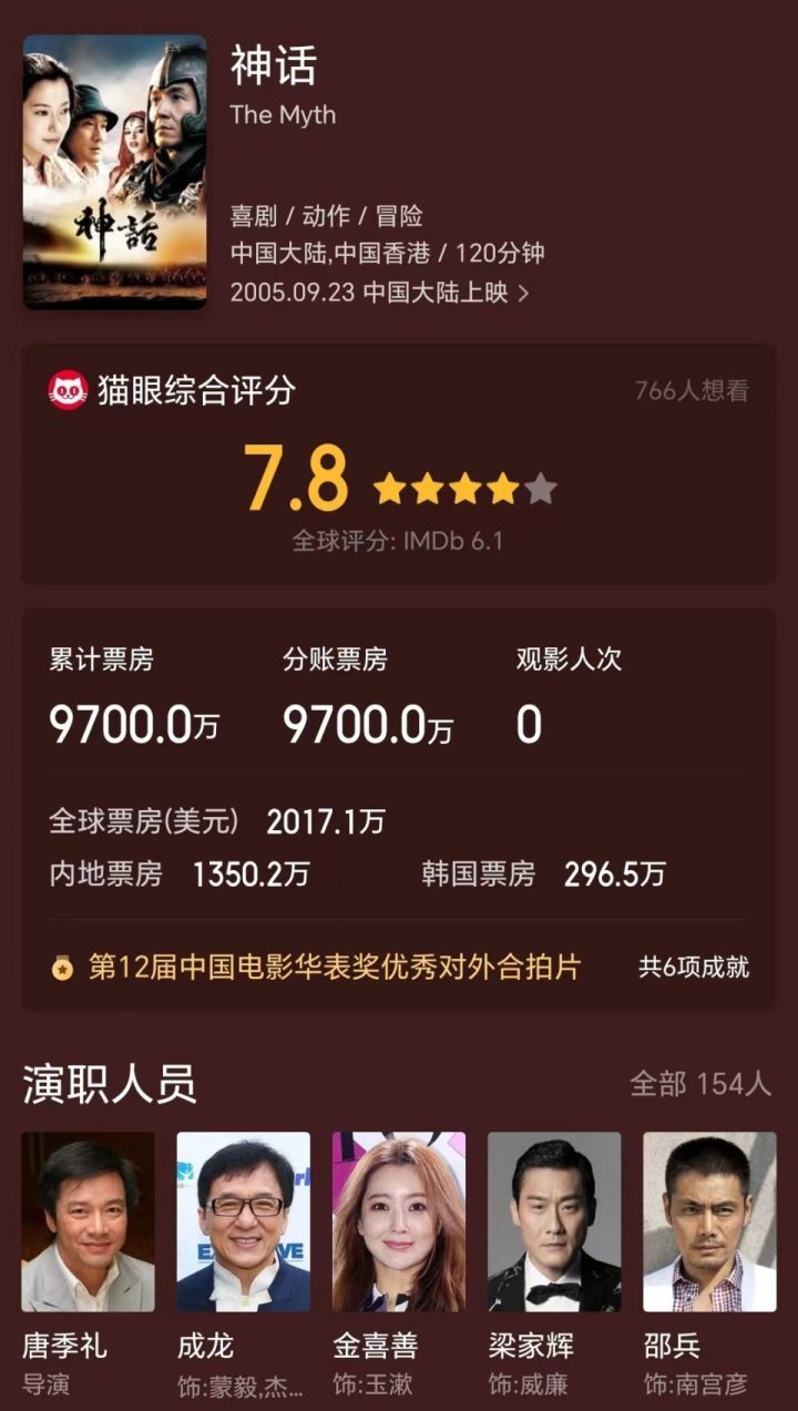 传说票房惨淡，70岁的成龙气不服老！ -1