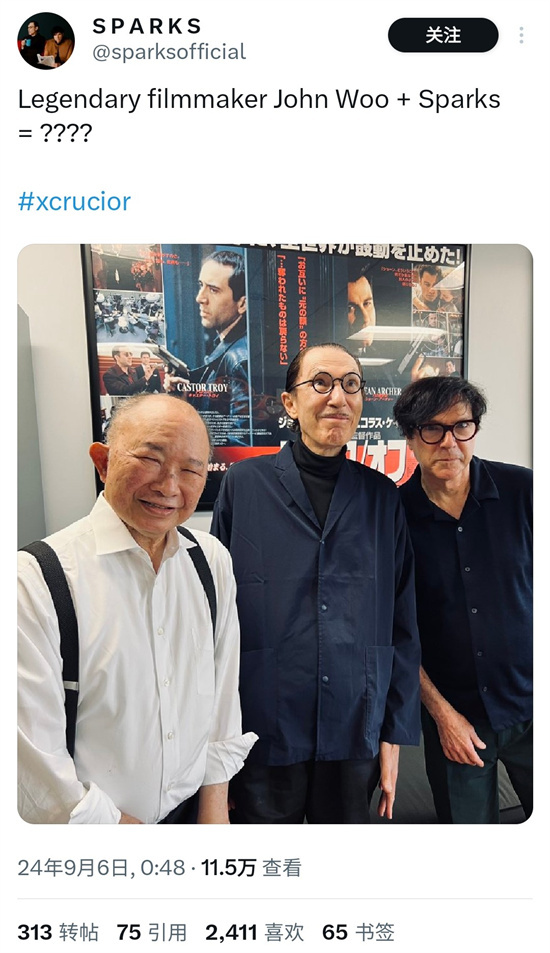 吴宇森新作不依赖特技演员？转战音乐剧实现心愿 -1