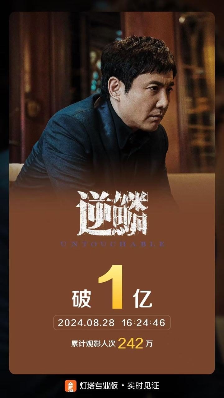 今年第47部票房突破亿大片，《逆鳞》由沈腾主演 -1
