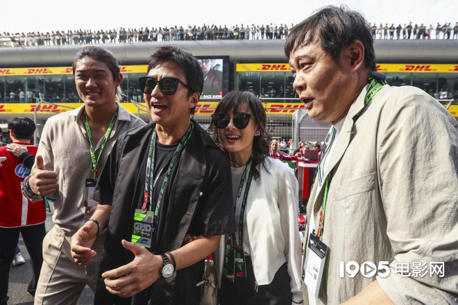 孙俪邓超夫妇观F1中国赛，周杰伦林志颖罕见同框 -2
