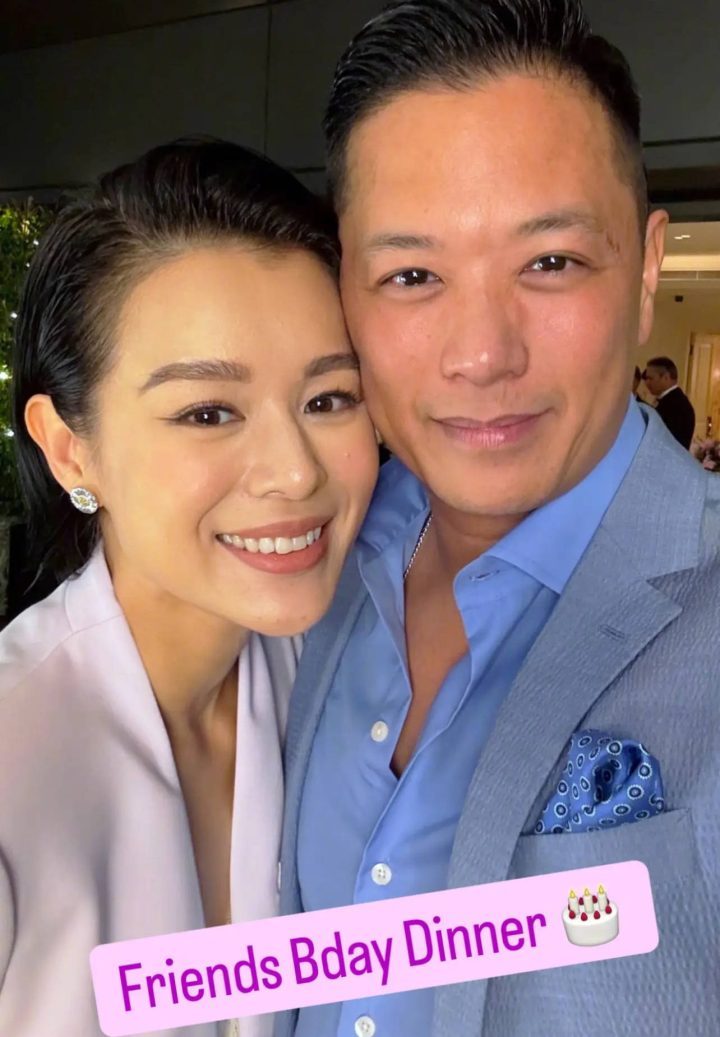 风波过后，李乘德晒与胡杏儿《贴脸合照》，笑容灿烂显夫妻情深 -1