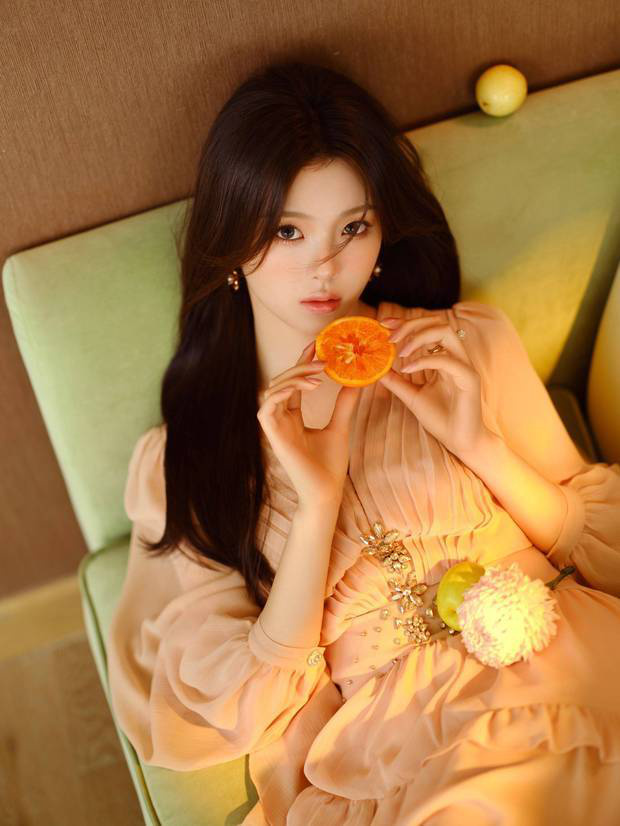 杨超越《粉裙橙妆》甜欲风造型惊艳 -1 杨超越《粉裙橙妆》甜欲风造型惊艳 -1