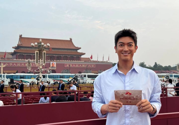 杜江亲历九三大阅兵：祝愿祖国繁荣昌盛！ -1