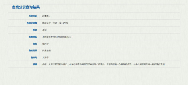 《潜行》编剧谢清华再献力作:悬疑新片《真探》启动 -1 《潜行》编剧谢清华再献力作:悬疑新片《真探》启动 -1